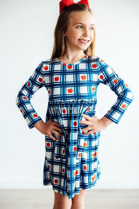 plaid-apples-l-s-pocket-twirl-dress Mila & Rose - Sophia's Style-4